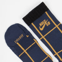 Nike SB Everyday Max Lightweight Crew Socks (3 Pair) - Green / Multicolour thumbnail