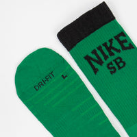 Nike SB Everyday Max Lightweight Crew Socks (3 Pair) - Green / Multicolour thumbnail