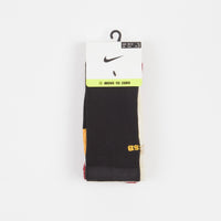 Nike SB Everyday Max Lightweight Socks (3 Pair) - Black / White / Red thumbnail