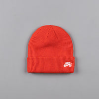 Nike SB Fisherman Beanie - Max Orange / White thumbnail