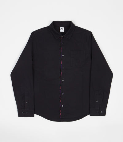 Nike SB Flannel Shirt - Black / Black