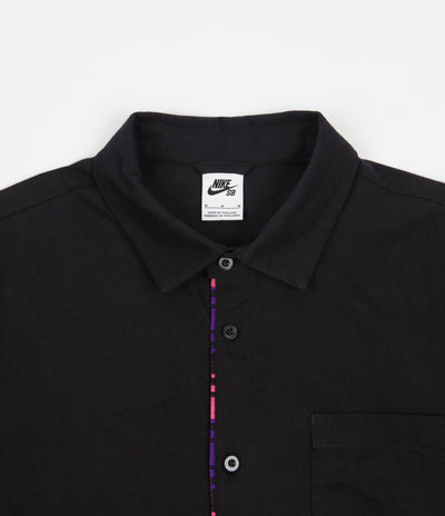 Nike SB Flannel Shirt - Black / Black