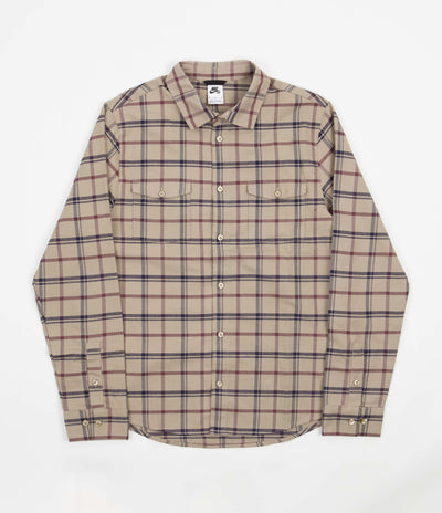 Nike SB Flannel Shirt in Khaki