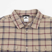 Nike SB Flannel Shirt in Khaki thumbnail