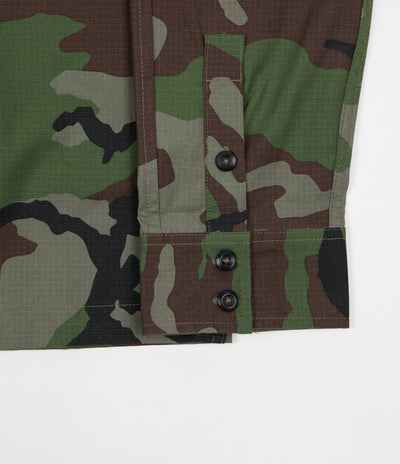 Nike SB Flex Holgate Shirt - Medium Olive Camo