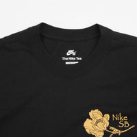 Nike SB Flower T-Shirt - Black thumbnail