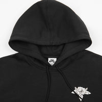 Nike SB Flowers Hoodie Black White Flatspot