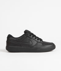 Nike SB Force 58 Premium Shoes - Black / Black - Black - Black