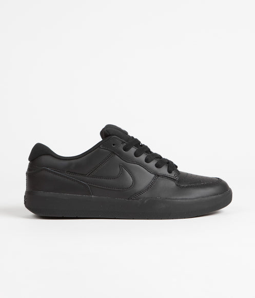 Nike SB Force 58 Premium Shoes - Black / Black - Black - Black