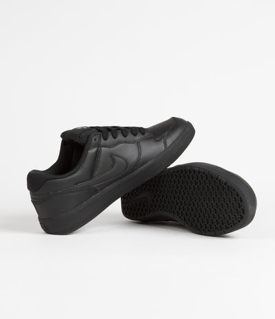 Nike SB Force 58 Premium Shoes - Black / Black - Black - Black