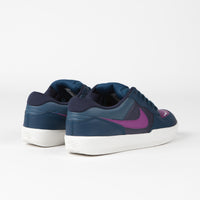 Nike SB Force 58 Premium Shoes - Obsidian / Viotech - Midnight Turquoise - Phantom thumbnail