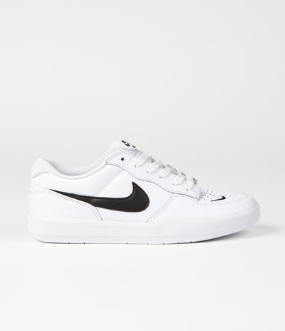 Nike SB Force 58 Premium Shoes - White / Black - White - White
