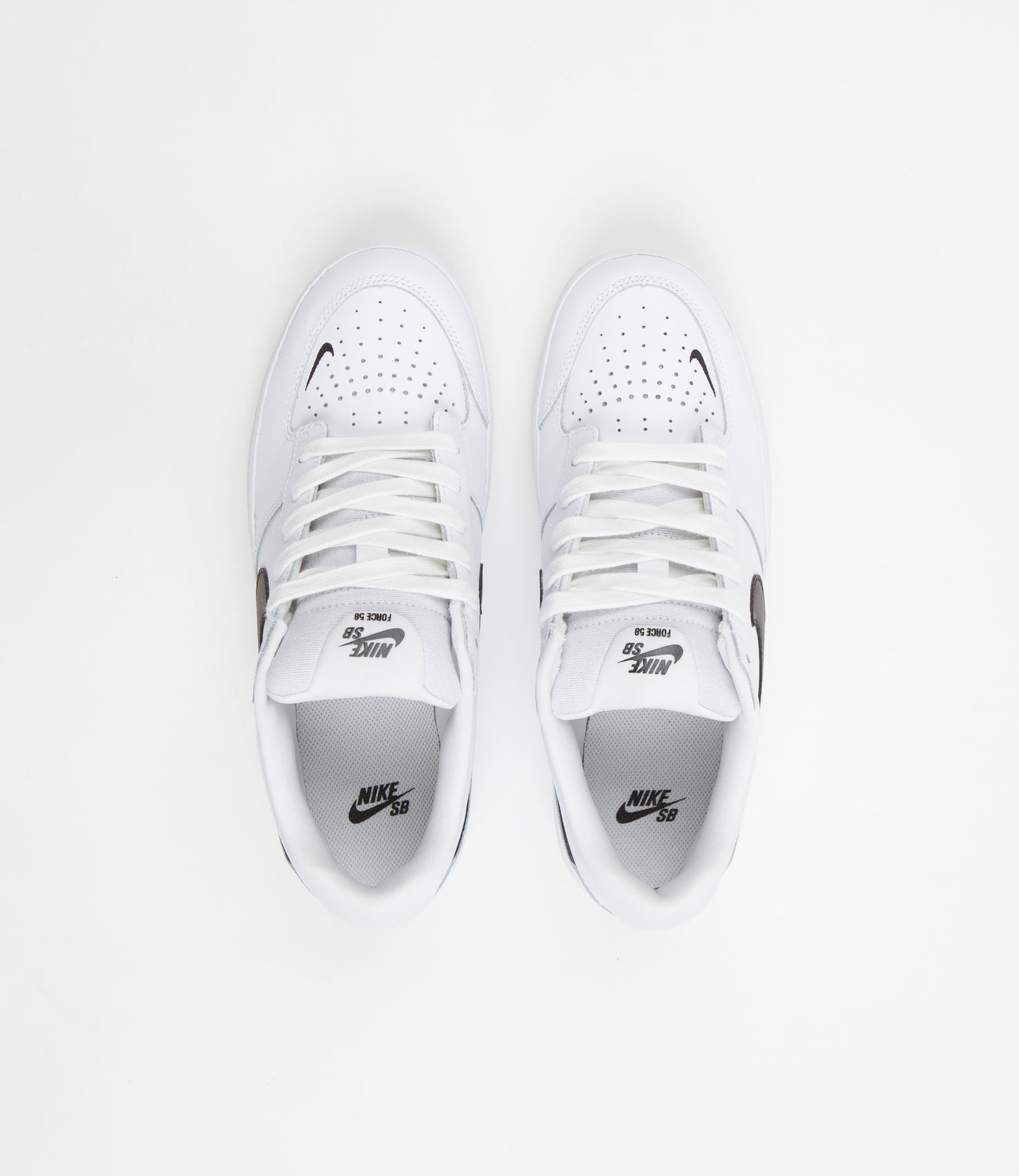 nike sb force 58 black white