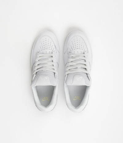 Nike SB Force 58 Premium Shoes - White / White - White - White