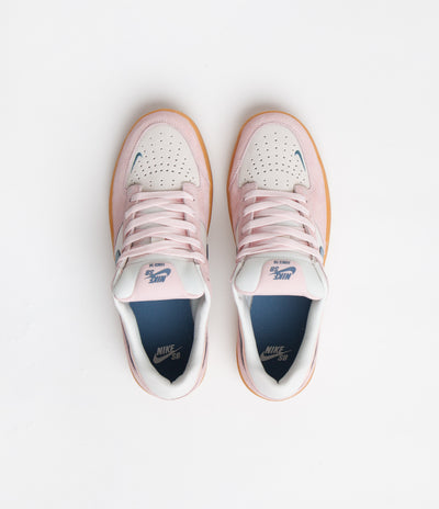 Nike SB Force 58 Shoes - Pink Bloom / Mineral Teal - Phantom