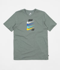 Nike SB Futura T-Shirt - Clay Green