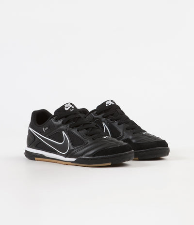 Nike SB Gato Shoes - Black / Black - White - Gum Light Brown