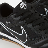 Nike SB Gato Shoes - Black / Black - White - Gum Light Brown thumbnail