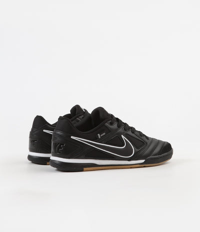 Nike SB Gato Shoes - Black / Black - White - Gum Light Brown