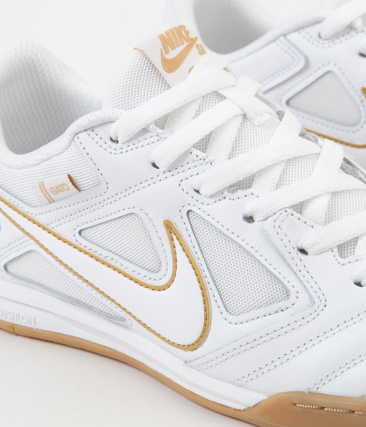 Nike gato white gold Clearance