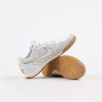 Nike SB Gato Shoes - White / White - Metallic Gold thumbnail