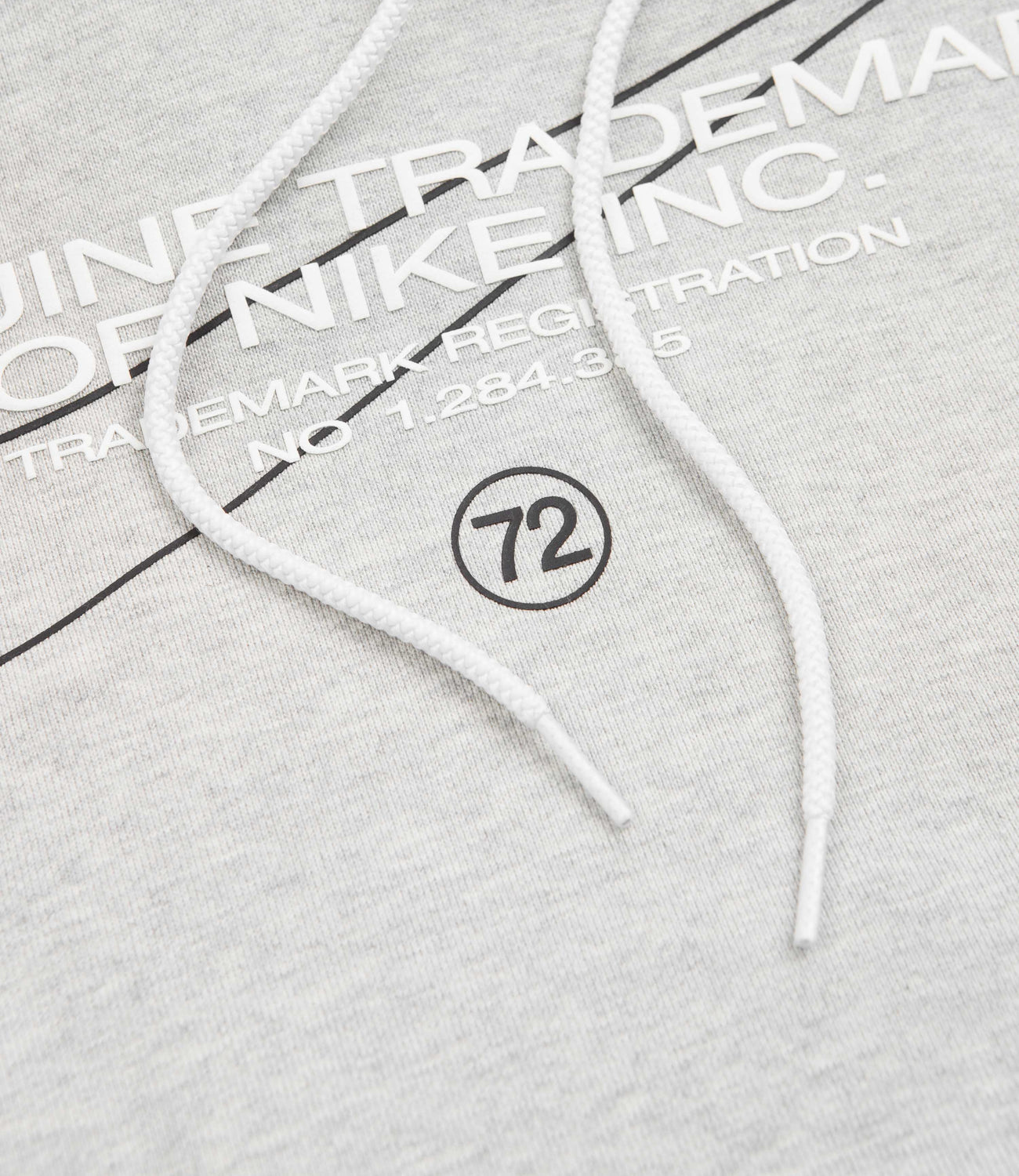 Nike SB Genuine Trademark Hoodie Grey Heather Flatspot