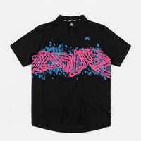 Nike SB GFX Polo Shirt - Black / Watermelon thumbnail