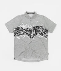 Nike SB GFX Polo Shirt - Dark Grey Heather / Black