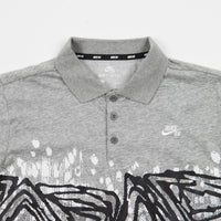 Nike SB GFX Polo Shirt - Dark Grey Heather / Black thumbnail