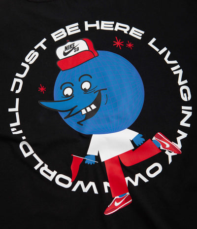 Nike SB Globe Guy T-Shirt - Black