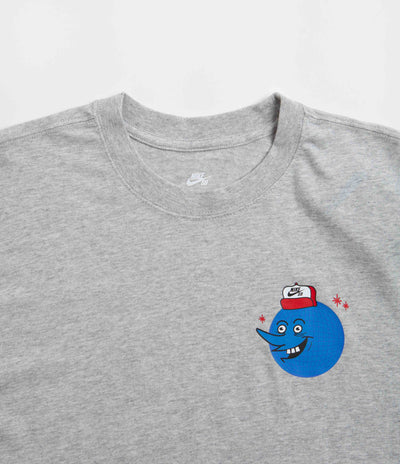 Nike SB Globe Guy T-Shirt - Grey Heather