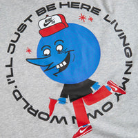 Nike SB Globe Guy T-Shirt - Grey Heather thumbnail