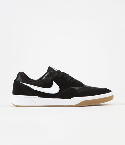 Nike SB GTS Return Shoes - Black / White - Black - Gum Light Brown