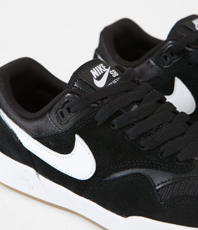 Nike SB GTS Return Shoes - Black / White - Black - Gum Light Brown