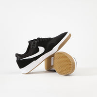 Nike SB GTS Return Shoes - Black / White - Black - Gum Light Brown thumbnail