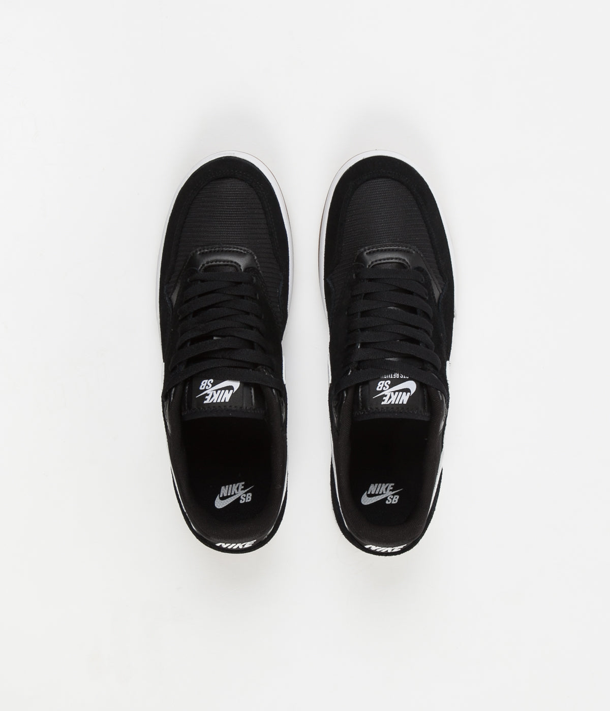 Nike SB GTS Return Shoes Black White Black Gum Light Brown Flatspot