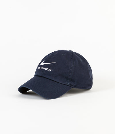 Nike SB H86 Twill Cap - Obsidian / White