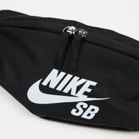Nike SB Heritage Hip Bag Black Black White Flatspot