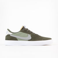 Nike SB Heritage Vulc Premium Shoes - Cargo Khaki / Medium Grey - Spiral Sage thumbnail