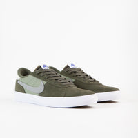Nike SB Heritage Vulc Premium Shoes - Cargo Khaki / Medium Grey - Spiral Sage thumbnail