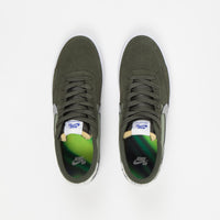 Nike SB Heritage Vulc Premium Shoes Cargo Khaki Medium Grey