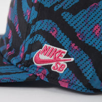 Nike SB Heritage86 All Over Print Cap - Laser Blue / Watermelon thumbnail