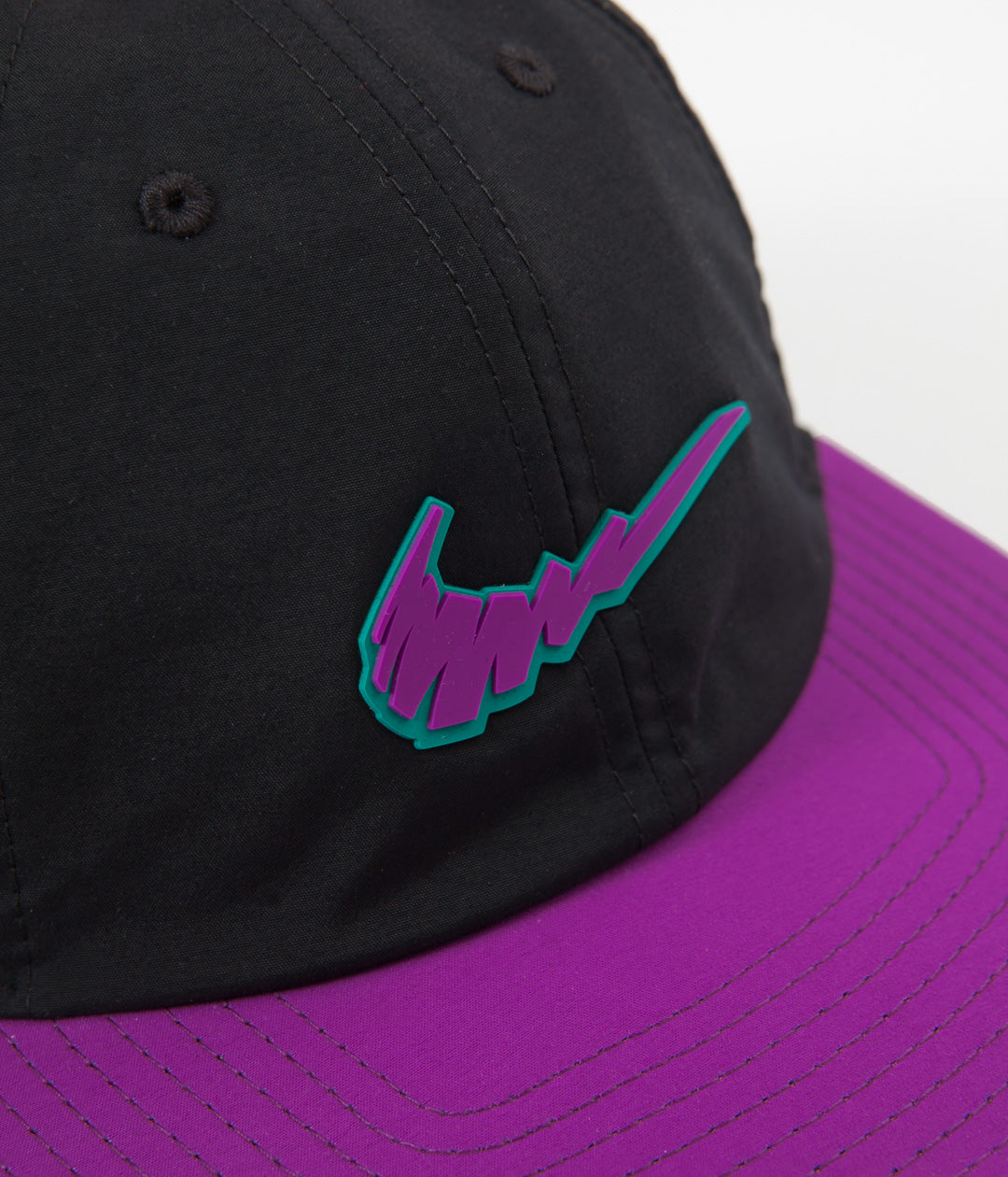 Black and 2025 purple nike hat