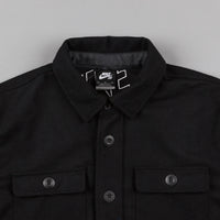 Nike SB Holgate Yarn Dye Shirt - Black thumbnail