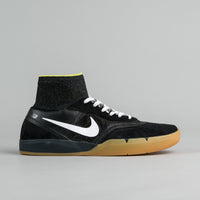 Nike SB Koston 3 Hyperfeel Shoes - Black / White - Yellow Strike thumbnail