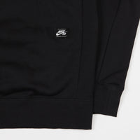Nike SB Icon 1/2 Zip Sweatshirt - Black / White thumbnail