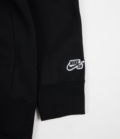 Nike SB Icon Crewneck Sweatshirt - Black / Black