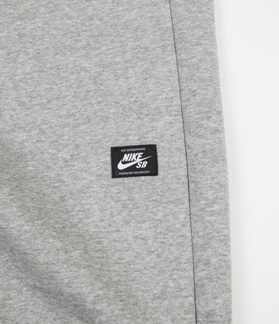 Nike SB Icon Crewneck Sweatshirt - Dark Grey Heather / Black