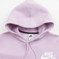 Nike SB Icon Logo Hoodie - Doll / White thumbnail