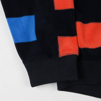 Nike SB Icon Nomad Crewneck Sweatshirt - Dark Obsidian / Bright Crimson thumbnail